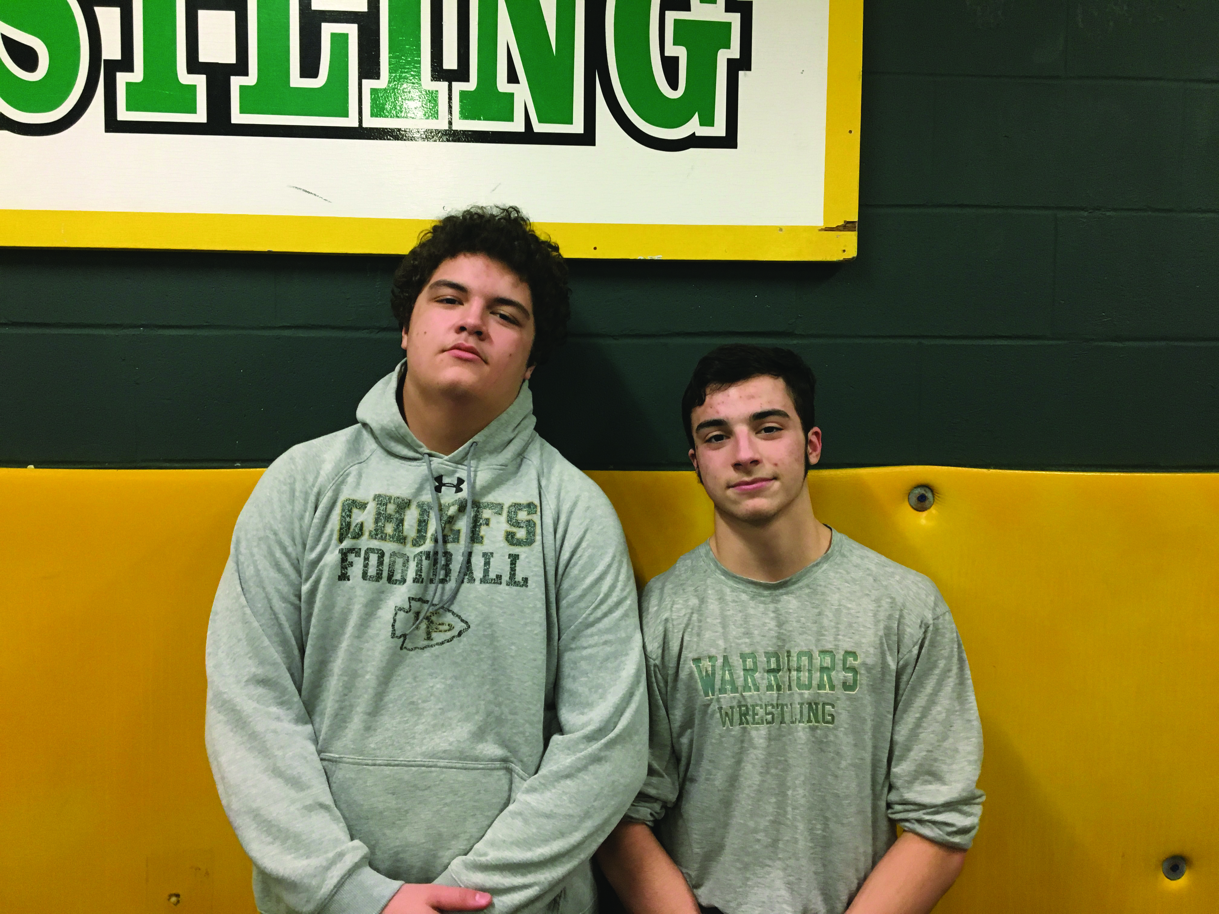 (l to r) Brothers Yousef and Mohammad Lotfi.