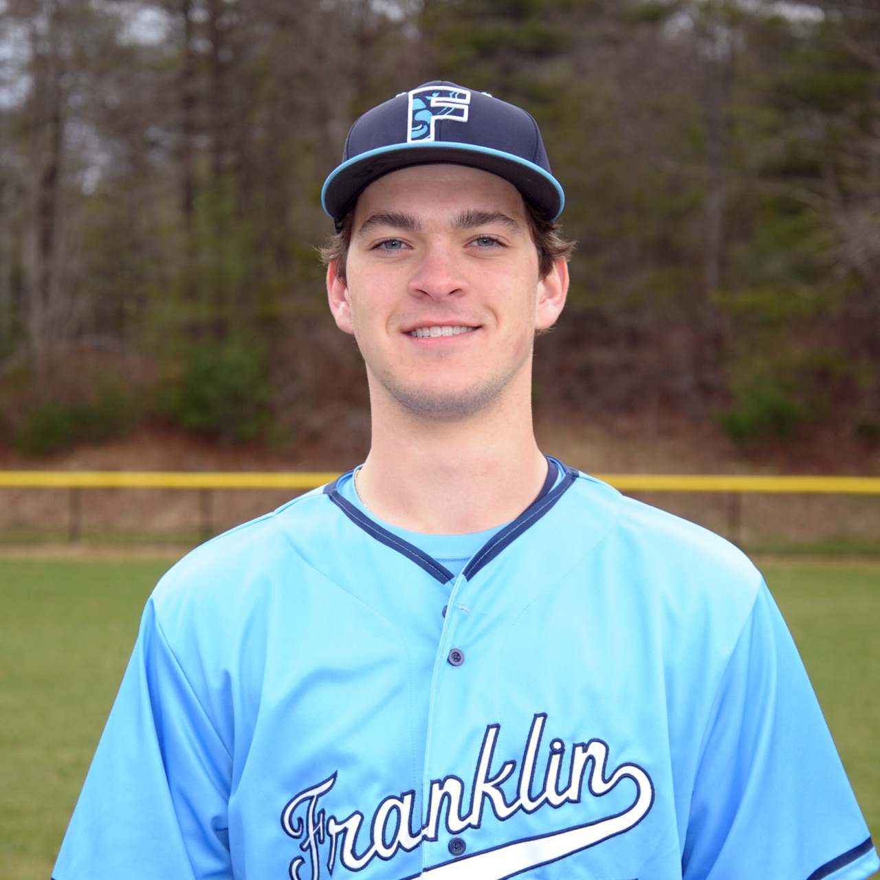 “Pitching a no-hitter at any age is something that you’ll always remember, but to do it in your senior year after watching most of the previous year from the bench is unbelievable,” says Franklin Coach Zach Brown of his senior James Leofanti, who loves both pitching and playing third.