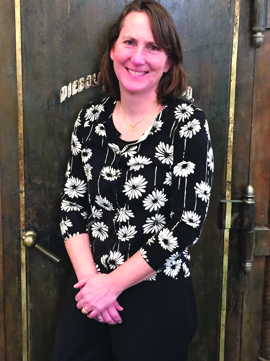 Sheila Page is the newest member of the town management team.
